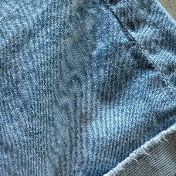 J.Crew Womens High-Rise Stretch Denim Shorts Size 27 Light Wash Button-Fly - Picture 4 of 8